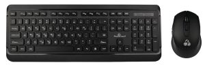 POWERTECH set ποντίκι & πληκτρολόγιο PT-1060, ασύρματο, 1600DPI, μαύρο
