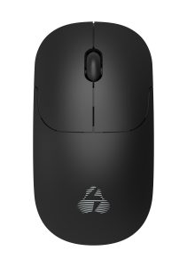POWERTECH ασύρματο ποντίκι PT-1183, USB δέκτης, 1000DPI, μαύρο