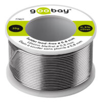 GOOBAY σύρμα συγκόλλησης 77421, Φ0.8mm, lead free, 20g