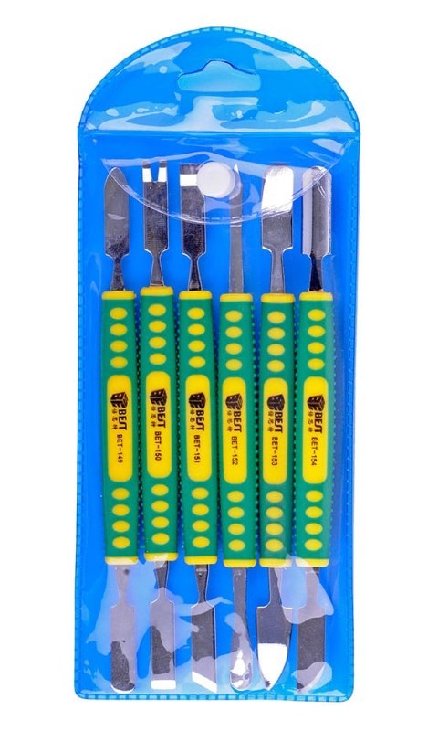 BEST Pry tools 6 τεμαχίων με Διπλή κεφαλή, μεταλλικό - Image 2